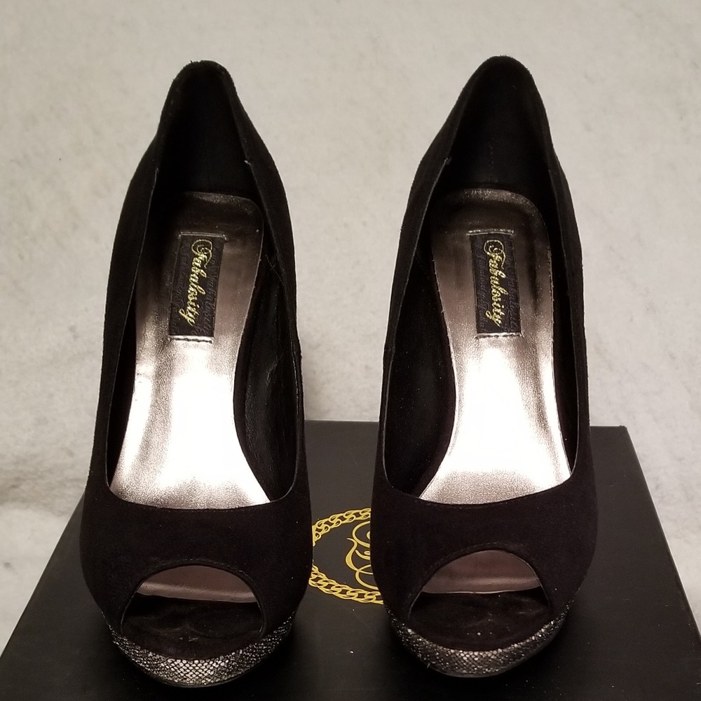 Fabulosity Suede Heels